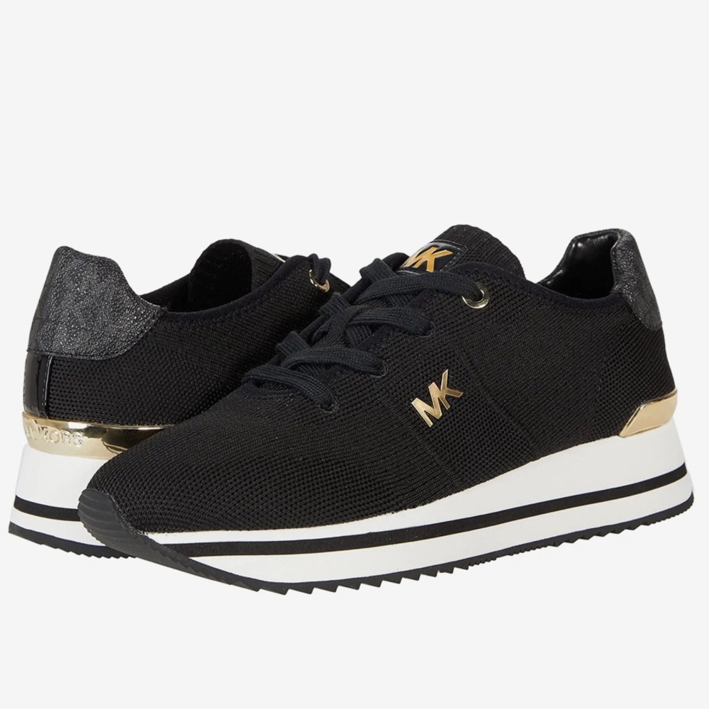 MICHAEL KORS Monique Knit Trainer 
SKU 9591220 BLACK